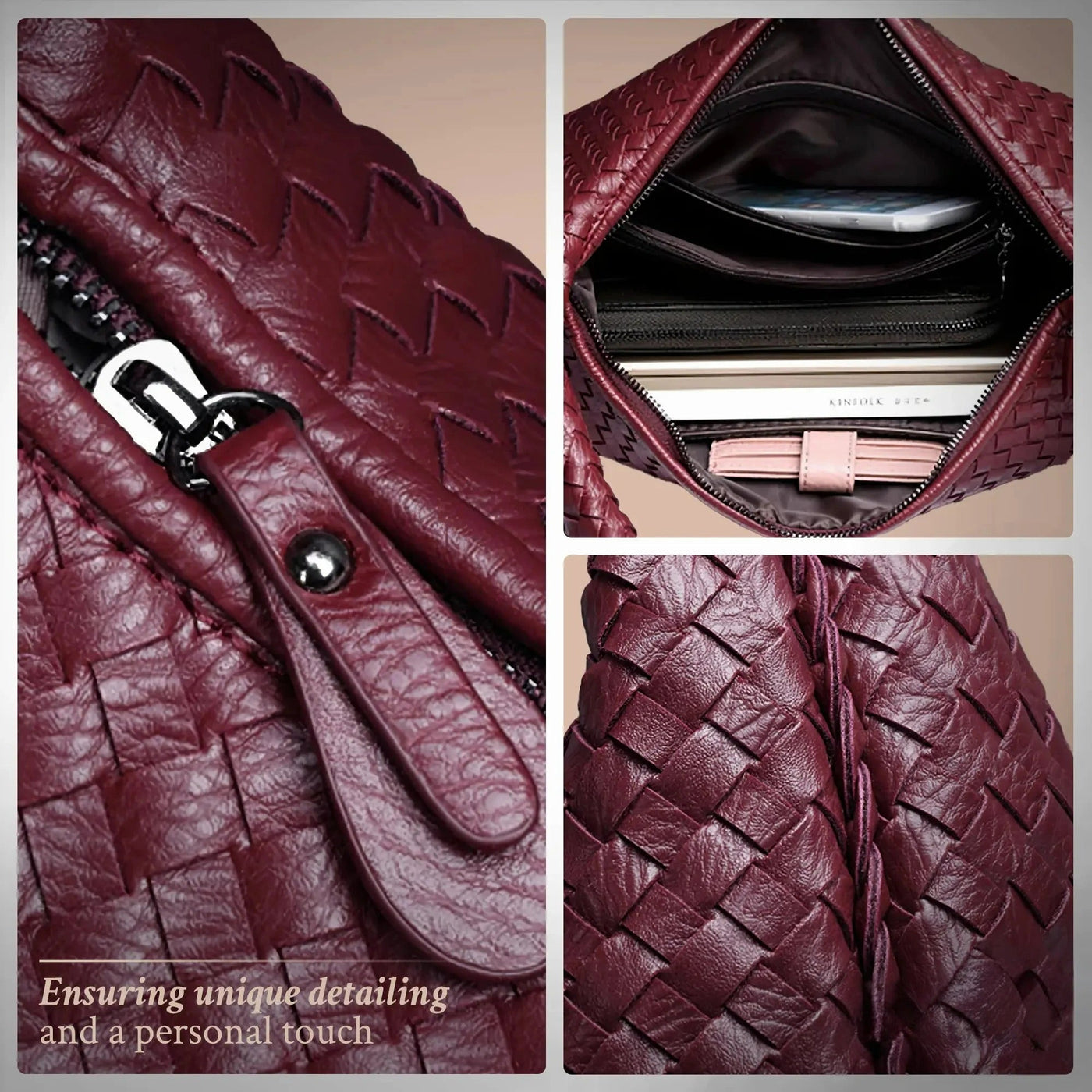 Tessa - Stylish PU Leather Tote Bag