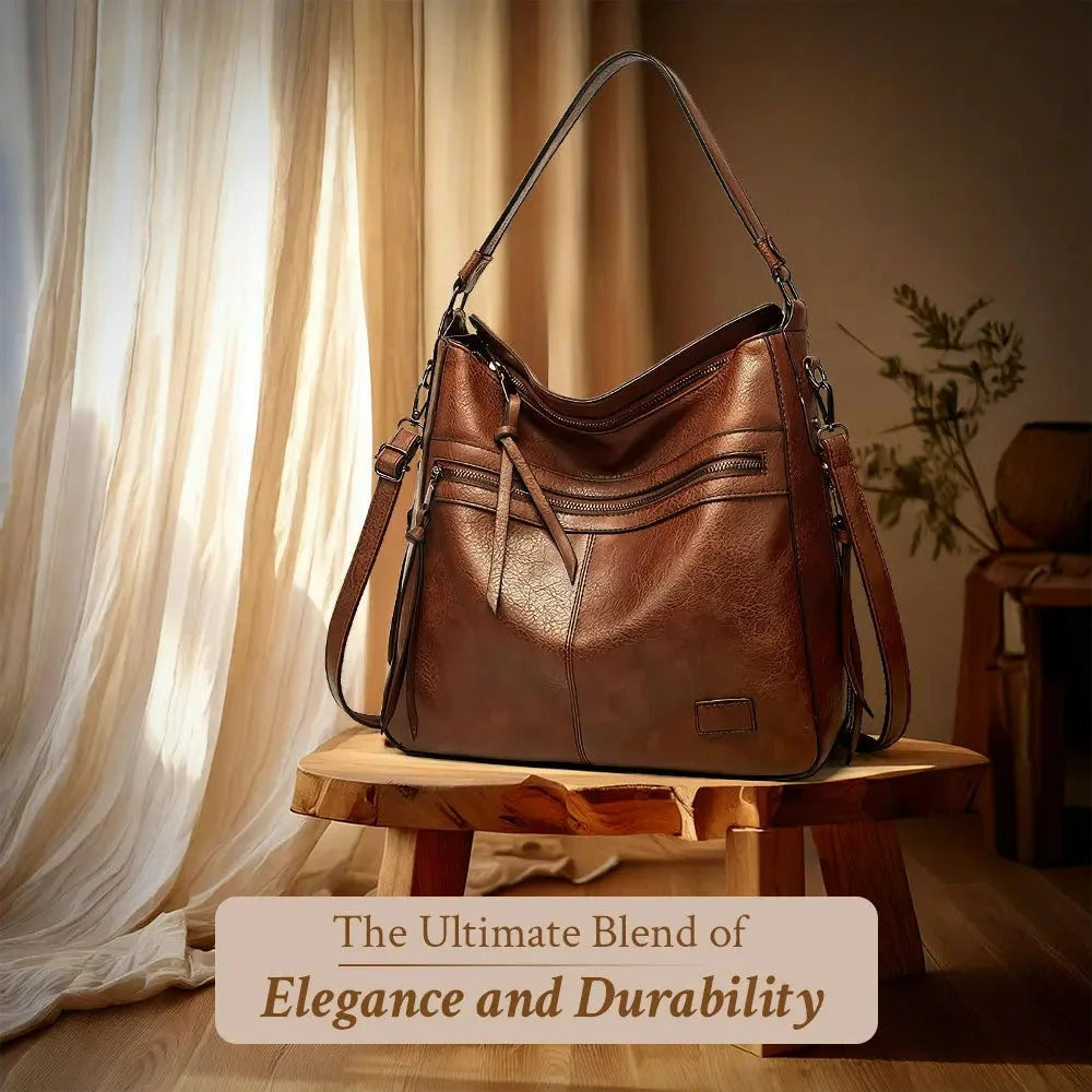 Rose Bag - Luxury Leather Shoulder Bags for Travel