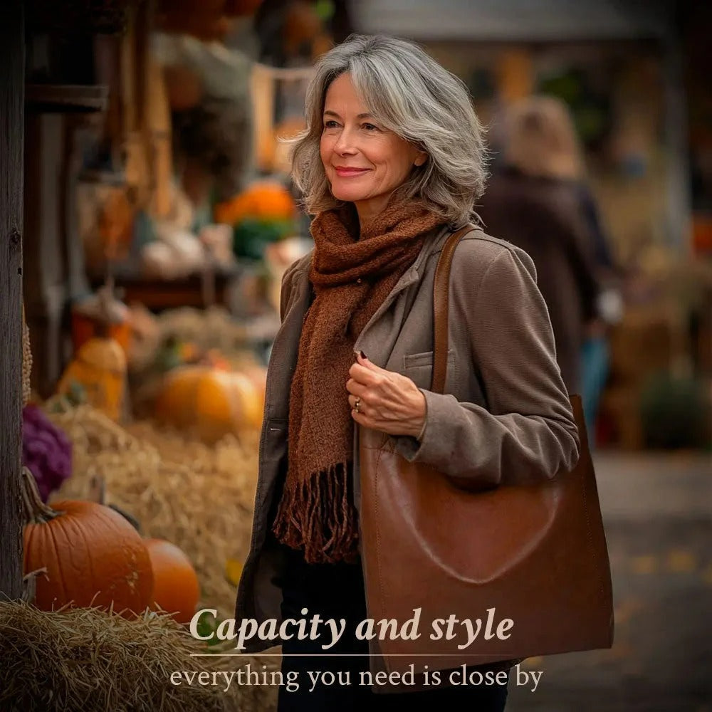 Hana - Stylish Retro Design Large Capacity Shoulder Bag