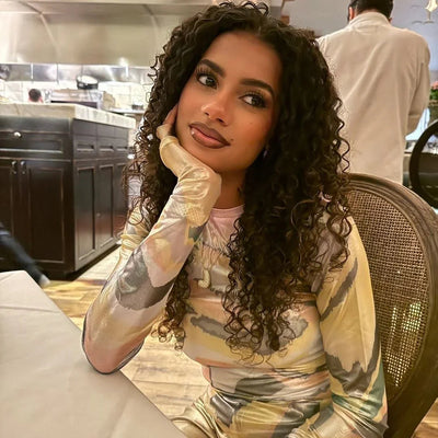 قلادة ماسية بحرف البداية