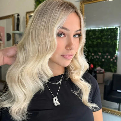 قلادة ماسية بحرف البداية