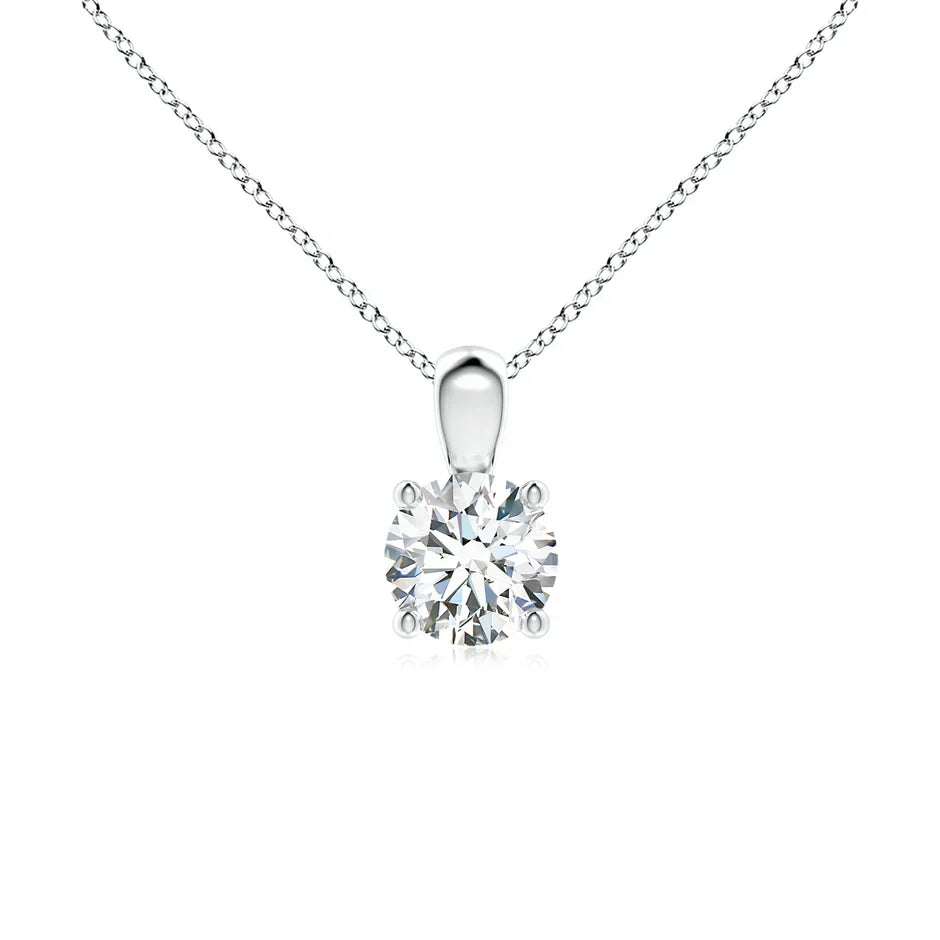1CT قلادة سوليتير