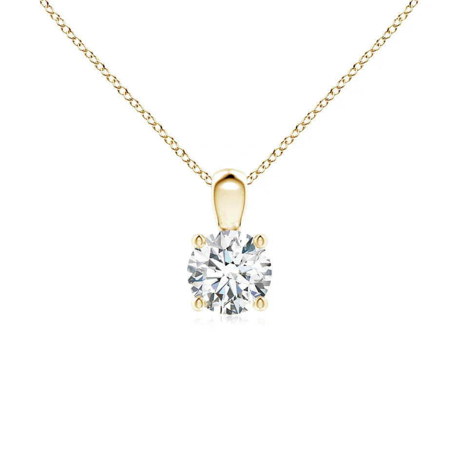 1CT قلادة سوليتير