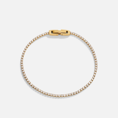 Nyah Crystal Gold Bracelet