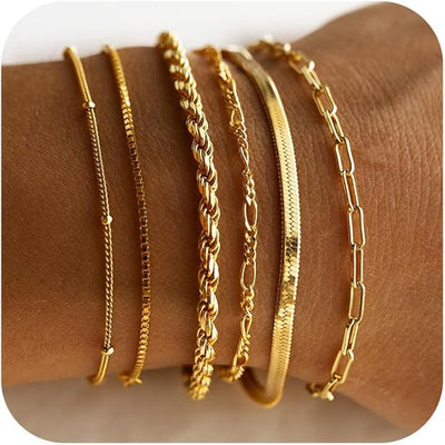 Isabella Vernetta Bracelet Collection | Gold