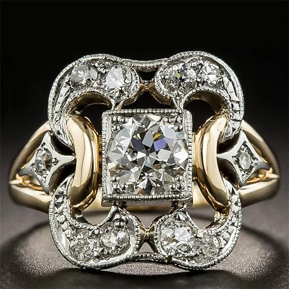 Luciara - Starlight Flower Ring 