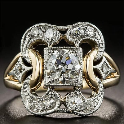 Luciara - Starlight Flower Ring 
