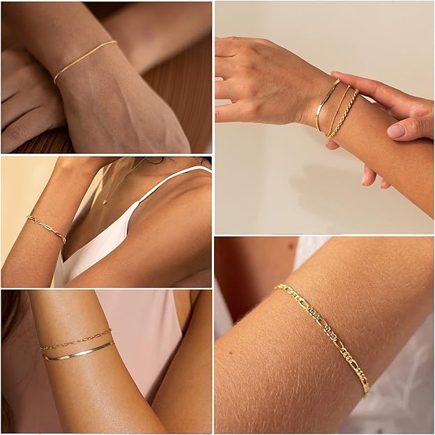 Isabella Vernetta Bracelet Collection | Gold