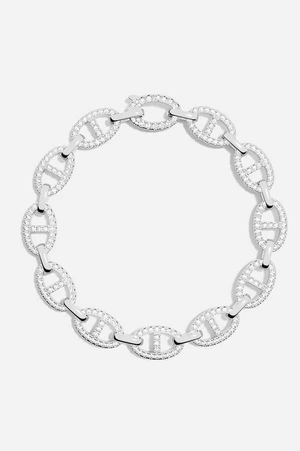 Marina Island Bracelet | White Gold