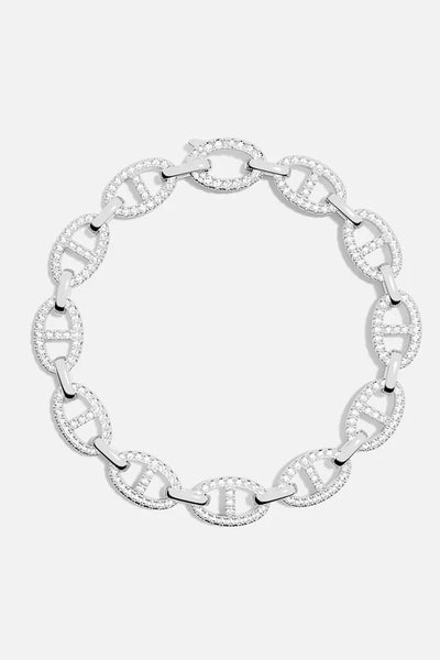 Marina Island Bracelet | White Gold