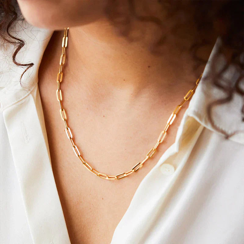 Elegant Archan Chain Necklace | Gold