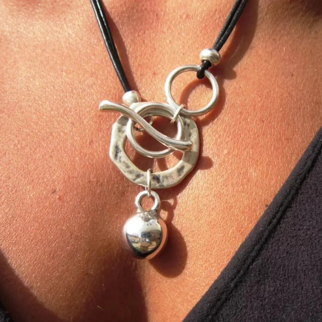 antique silver necklace