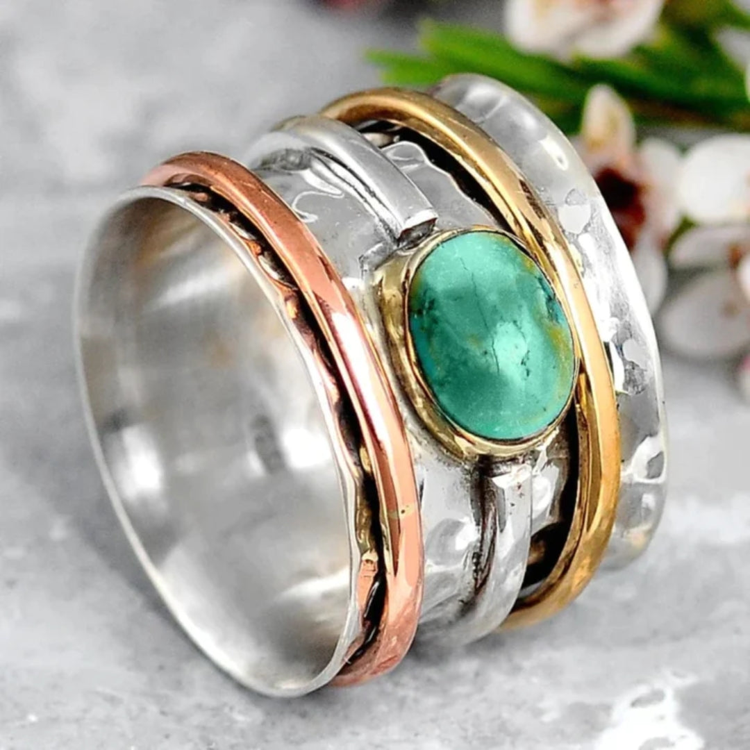 Coco - Antique Turquoise Ring 