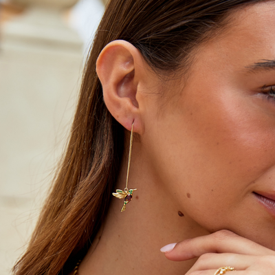 Hummingbird earrings