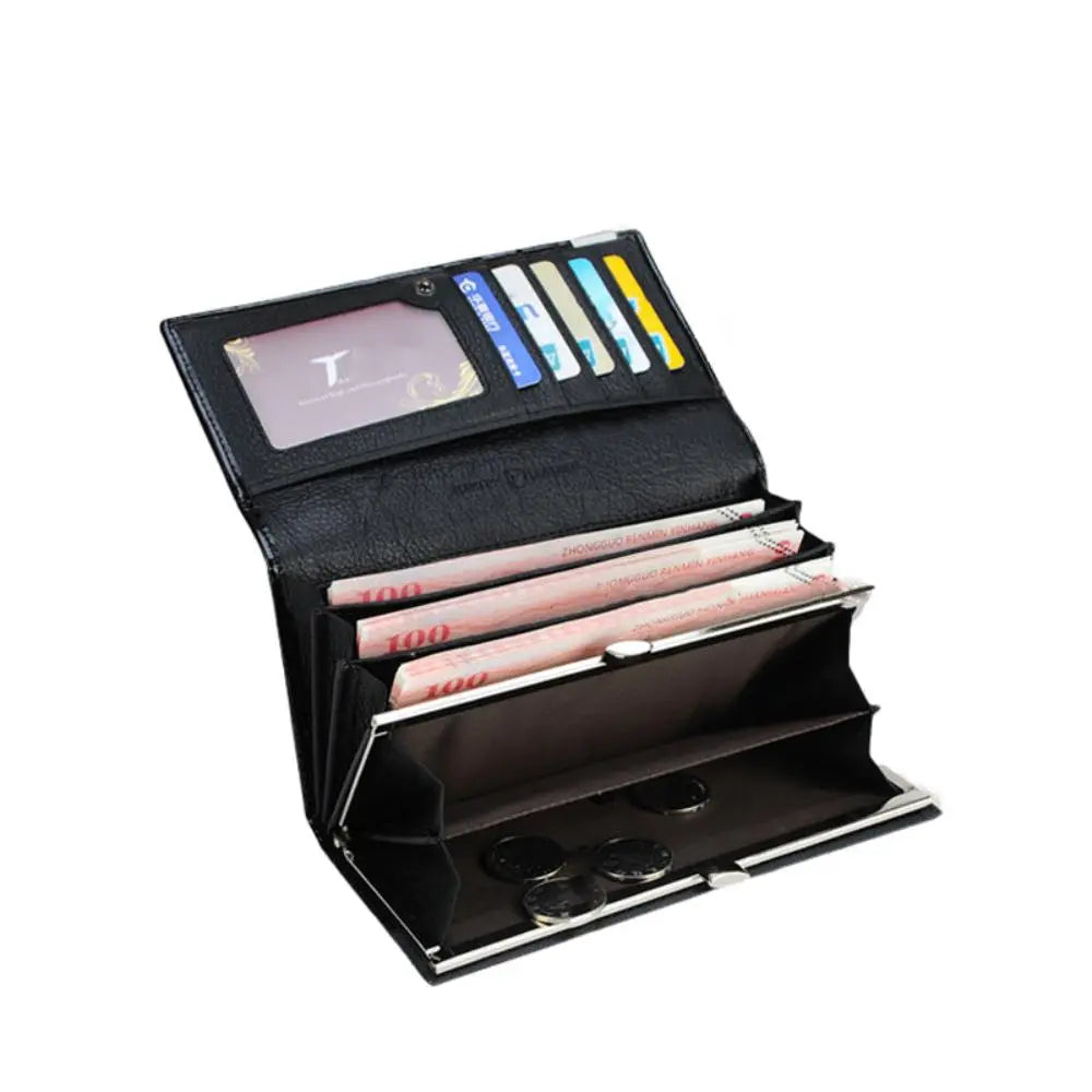 Caroline - Luxury Crocodile Embossed Leather Wallet for Women
