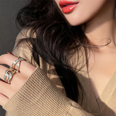 Hailey - Fashion Round Ring 