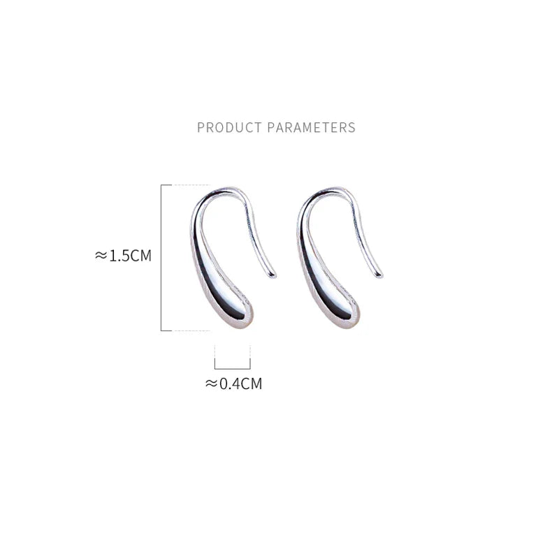 أقراط قطرات الماء