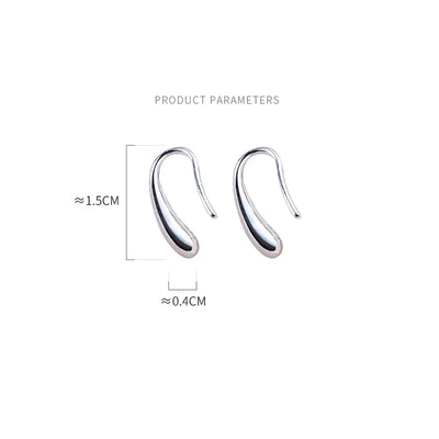 أقراط قطرات الماء