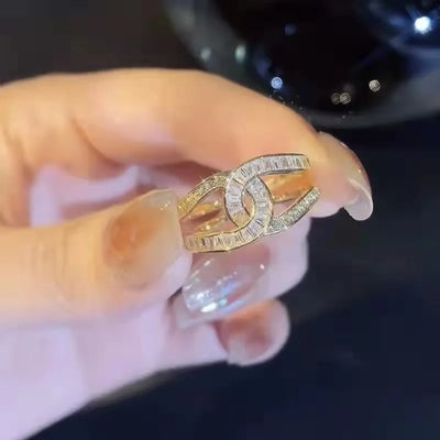Hailey - Fashion Round Ring 