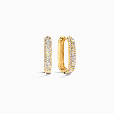 Iconic Pavey Earrings | Gold
