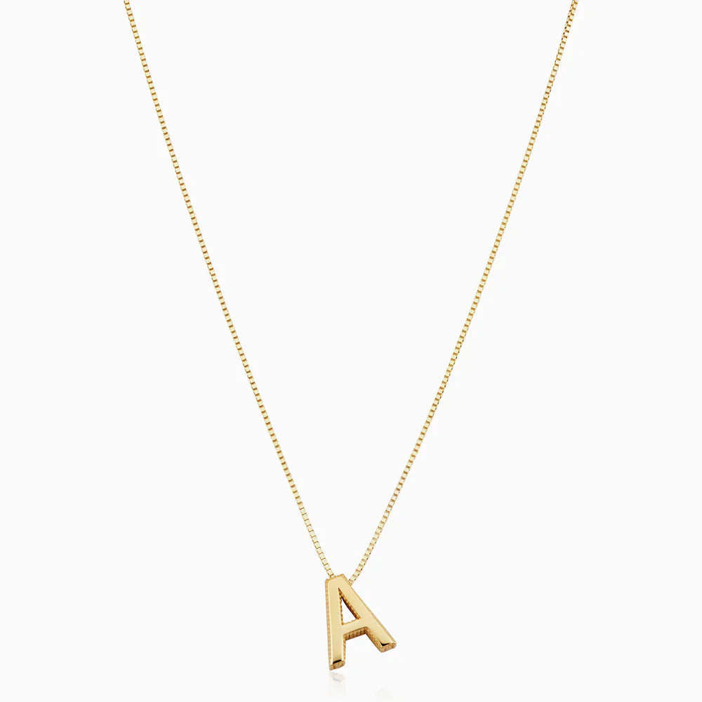Love Letter Necklace | Gold