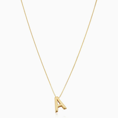Love Letter Necklace | Gold