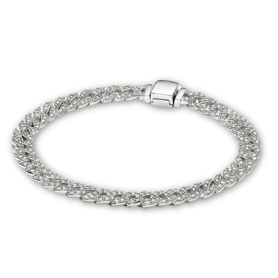 Cuban Moissanite Bracelet | Gold