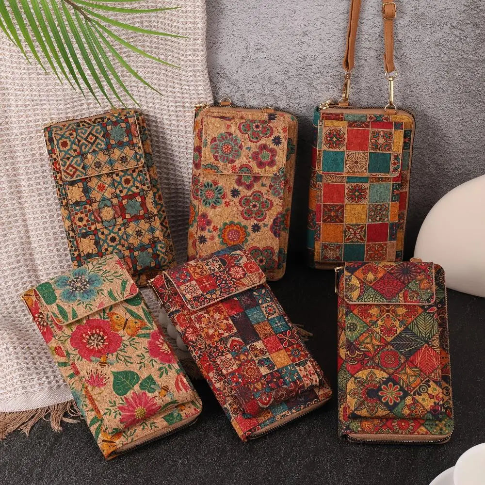 Julia - Bohemian Floral Crossbody Purse