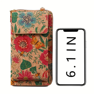Julia - Bohemian Floral Crossbody Purse
