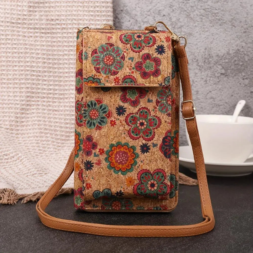 Julia - Bohemian Floral Crossbody Purse