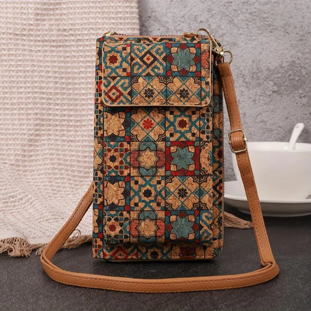 Julia - Bohemian Floral Crossbody Purse