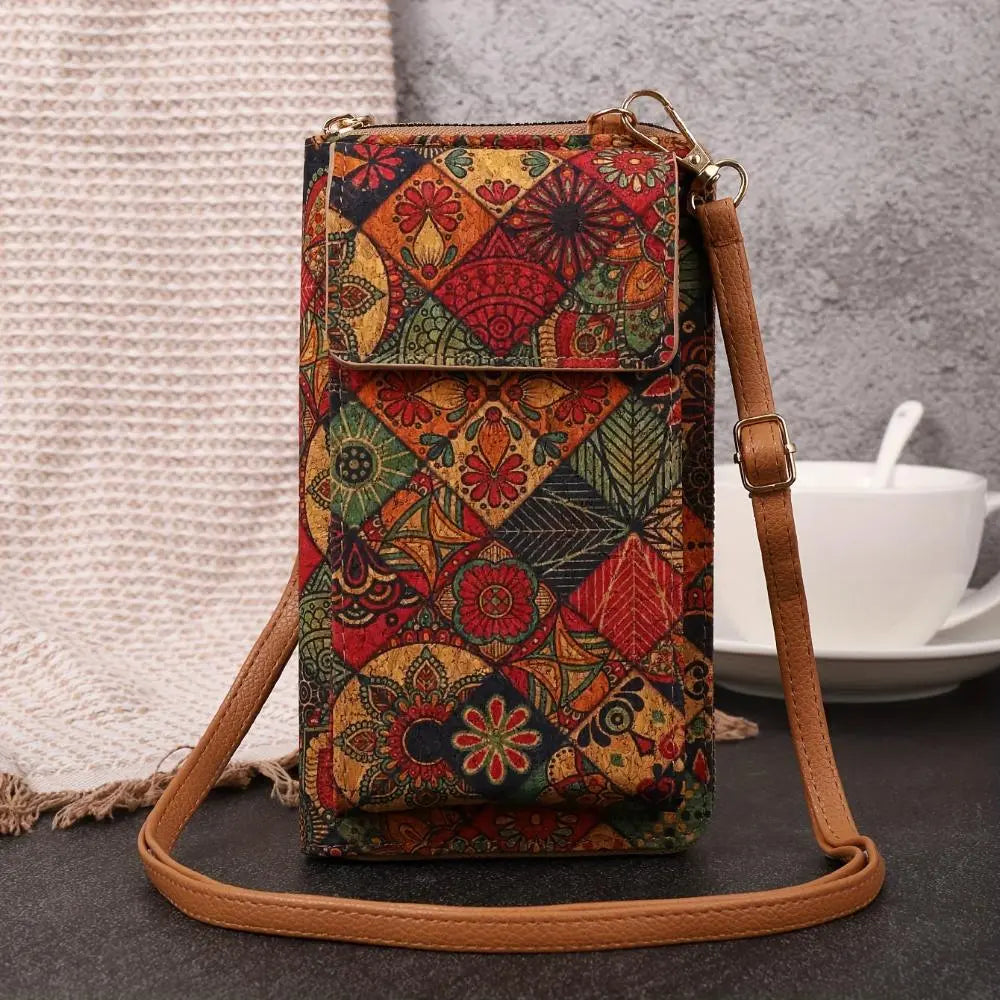 Julia - Bohemian Floral Crossbody Purse