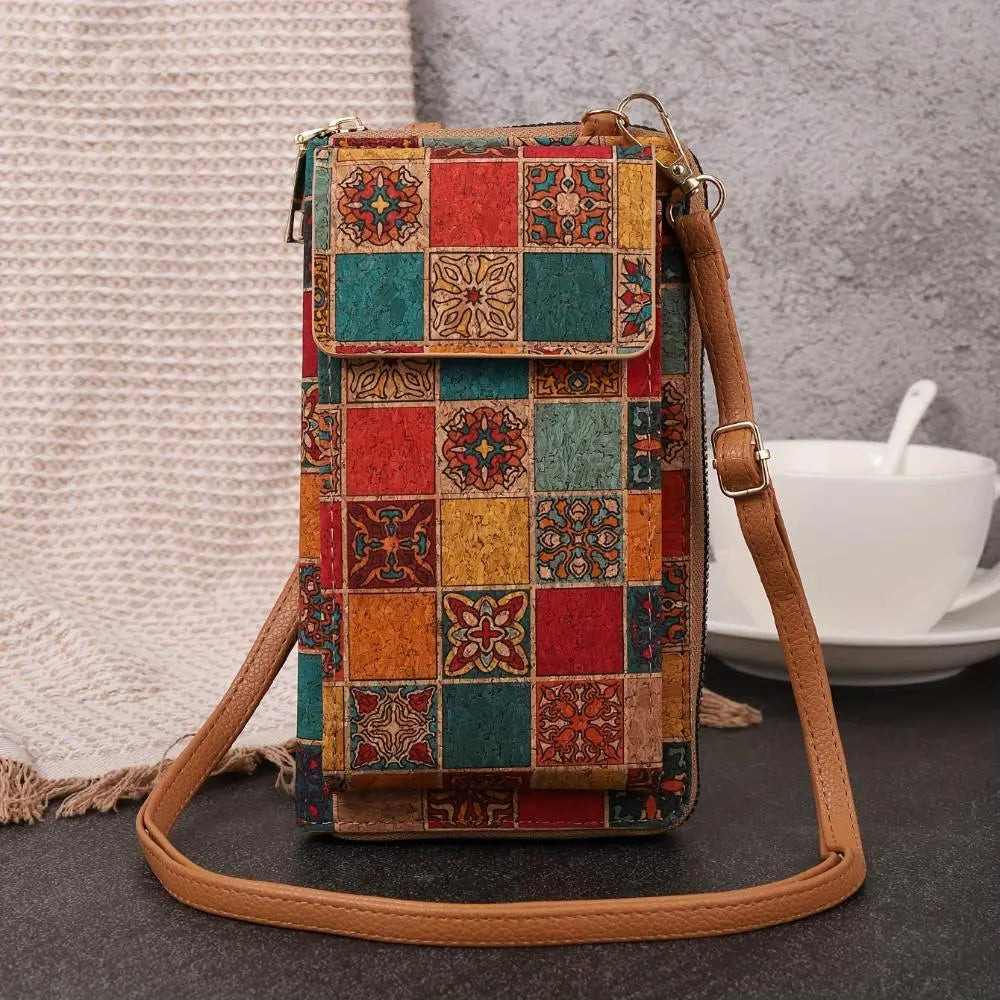 Julia - Bohemian Floral Crossbody Purse