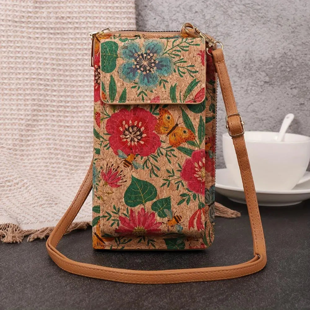 Julia - Bohemian Floral Crossbody Purse