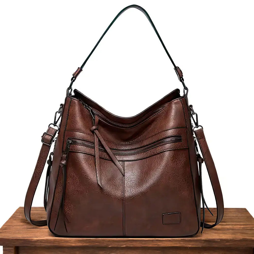 Rose Bag - Luxury Leather Shoulder Bags for Travel