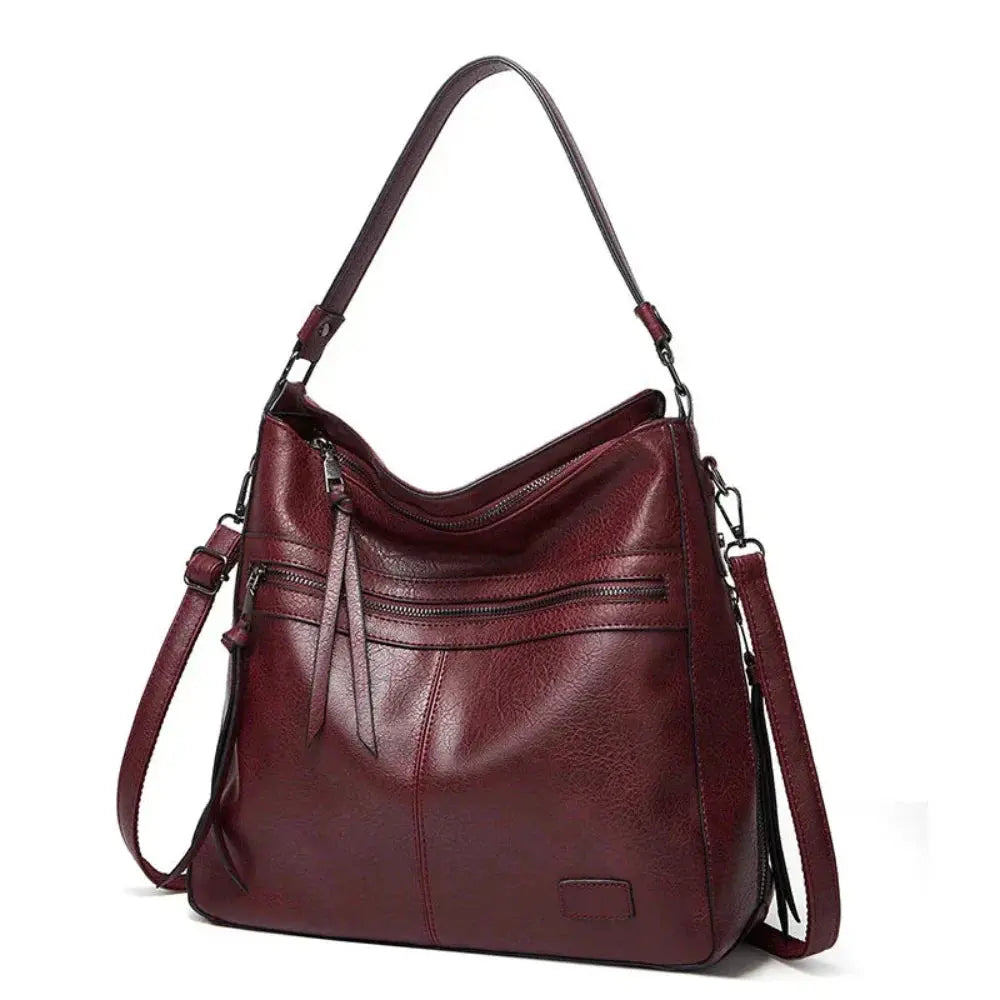 Rose Bag - Luxury Leather Shoulder Bags for Travel