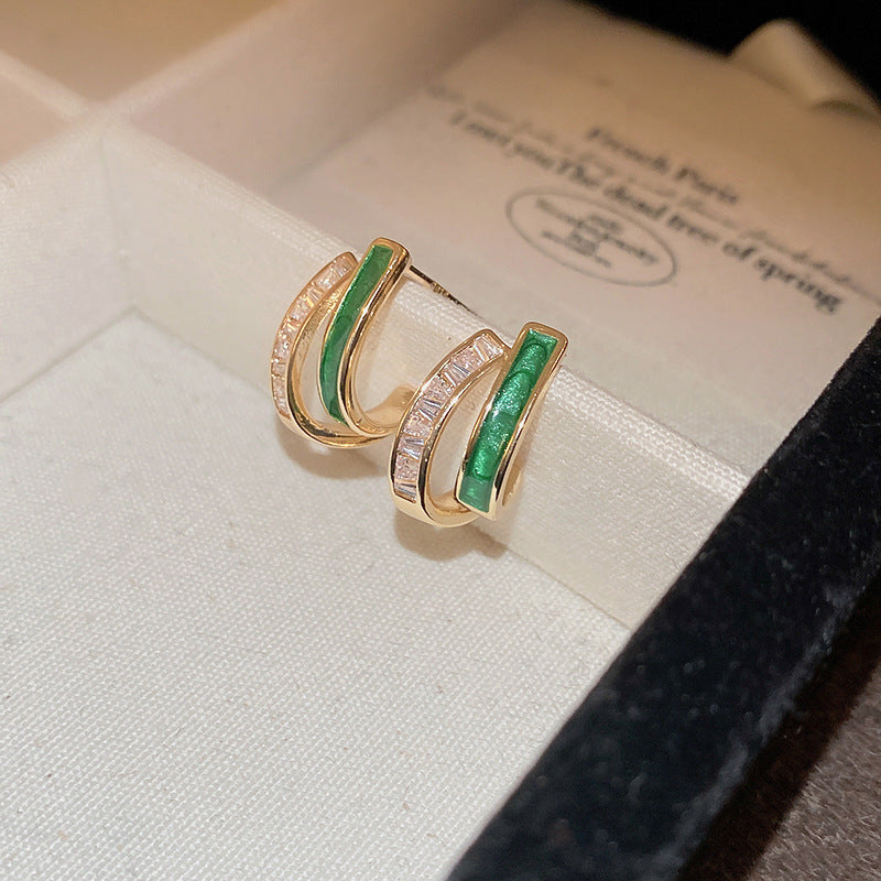 Chloé Feuilleage Earrings | Gold