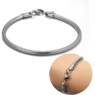 Ellie Stride Bracelet | White Gold