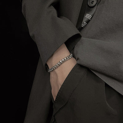 Sterling Valley Bracelet | White Gold