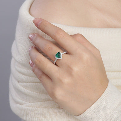 Delara Firenza Ring | White Gold