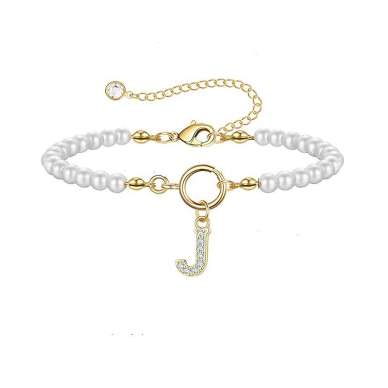 Auden Letter Klee Bracelet | Gold