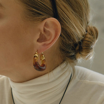 خواتم لايتون السميكة المطلية بالمينا