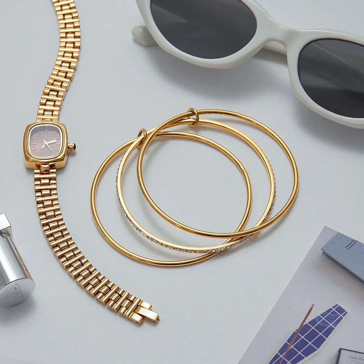 سوار كوينلي الماسي المتراص