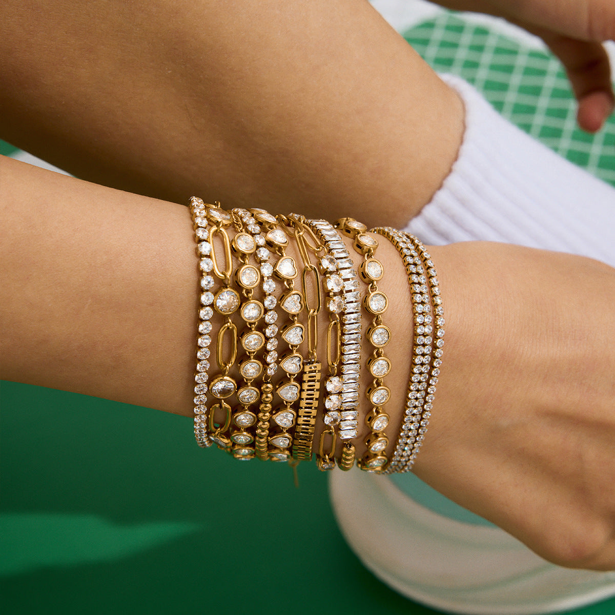 Sola Maroc Bracelet Set | Gold