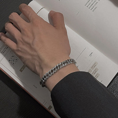 Sterling Valley Bracelet | White Gold