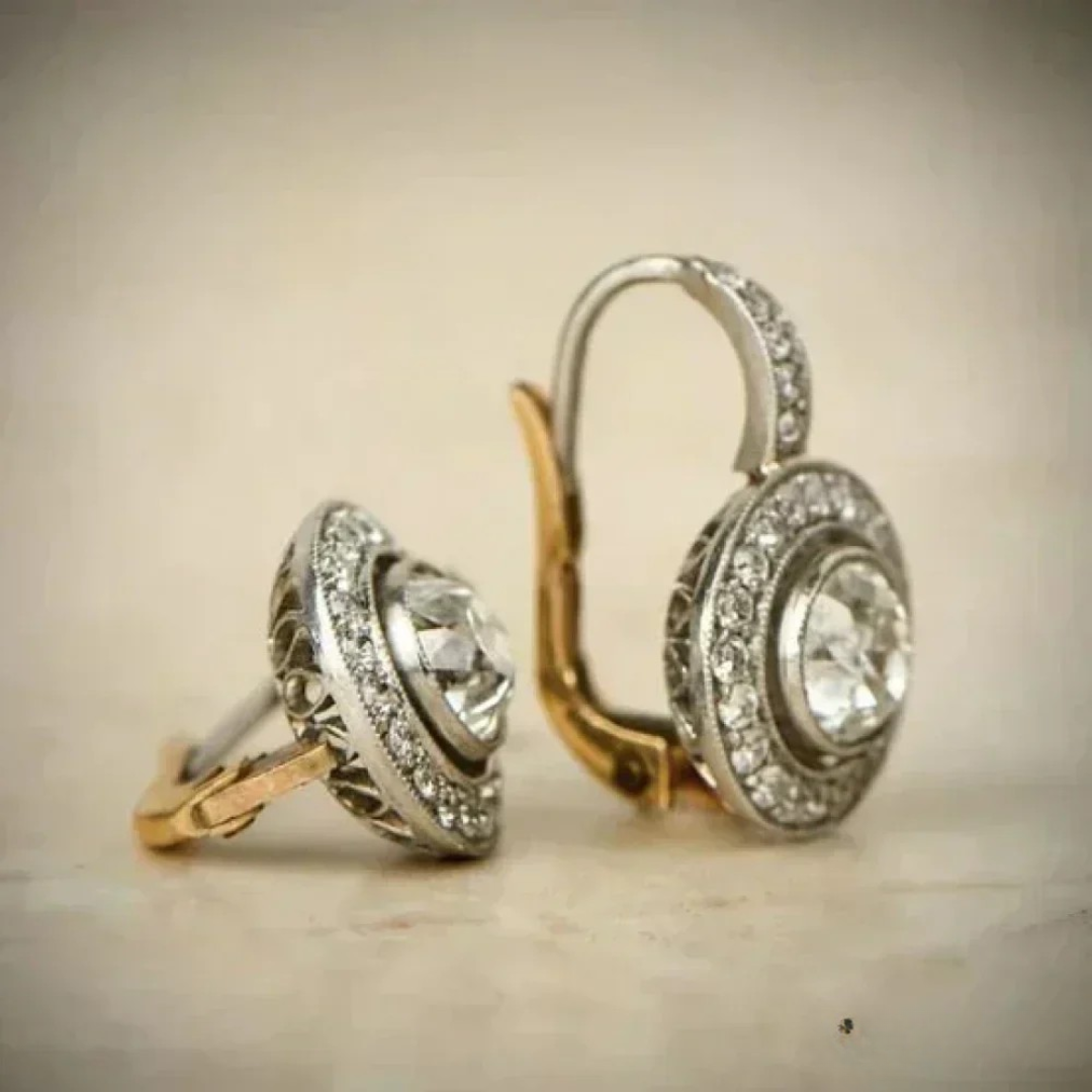 Leana - Luxury Crystal Earrings 