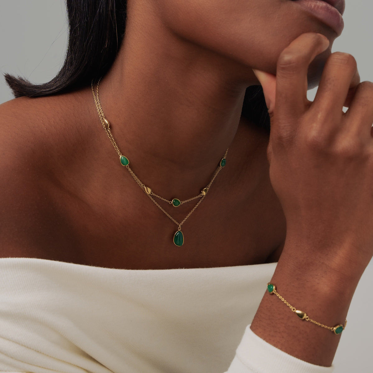 سوار ماغنوليا الأخضر