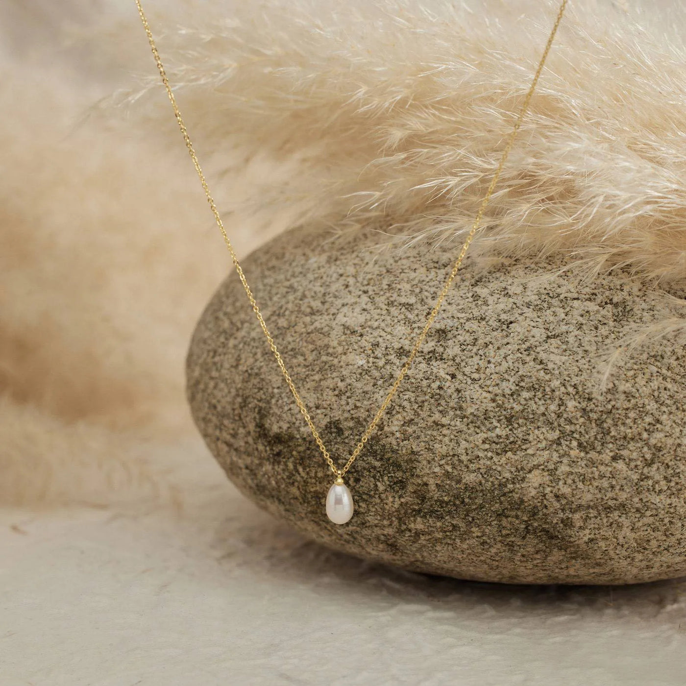 قلادة باندلت من لؤلؤة قطرة الماء الخالدة