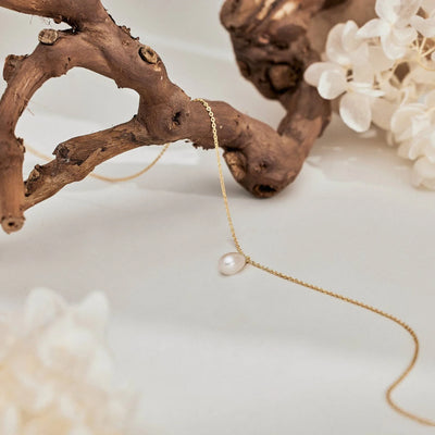 قلادة باندلت من لؤلؤة قطرة الماء الخالدة