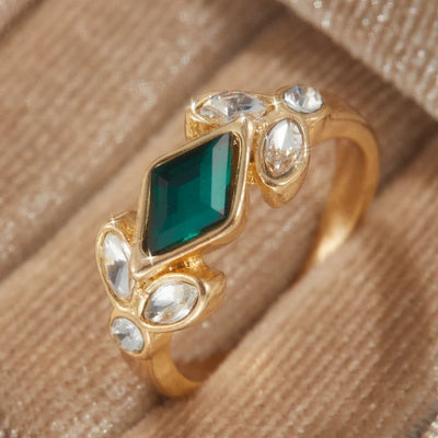 خاتم زيركونيا بسيط